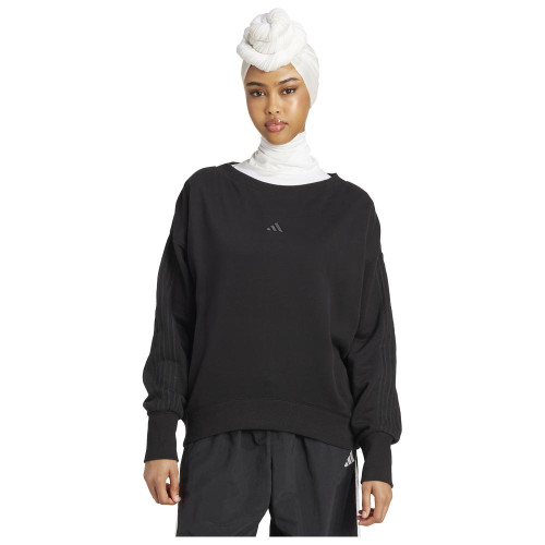 Adidas Γυναικείο φούτερ Seasonal Essentials 3-Stripes Sweater